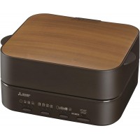 Mitsubishi Electric bread oven TO-ST1-T retro brown Toaster which burns 1 sheet of ultimate B07PHLN9DD
