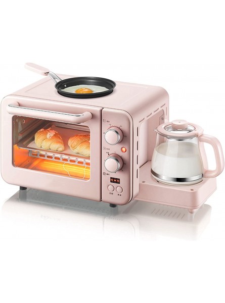 XBYUNDING Toaster Oven Mini Oven,3 In 1 Breakfast Machine Multifunction Home Coffee Maker Bread Pizza Oven Frying Pan Toaster Family Breakfast Making Air Fryer B09FF5WW5J