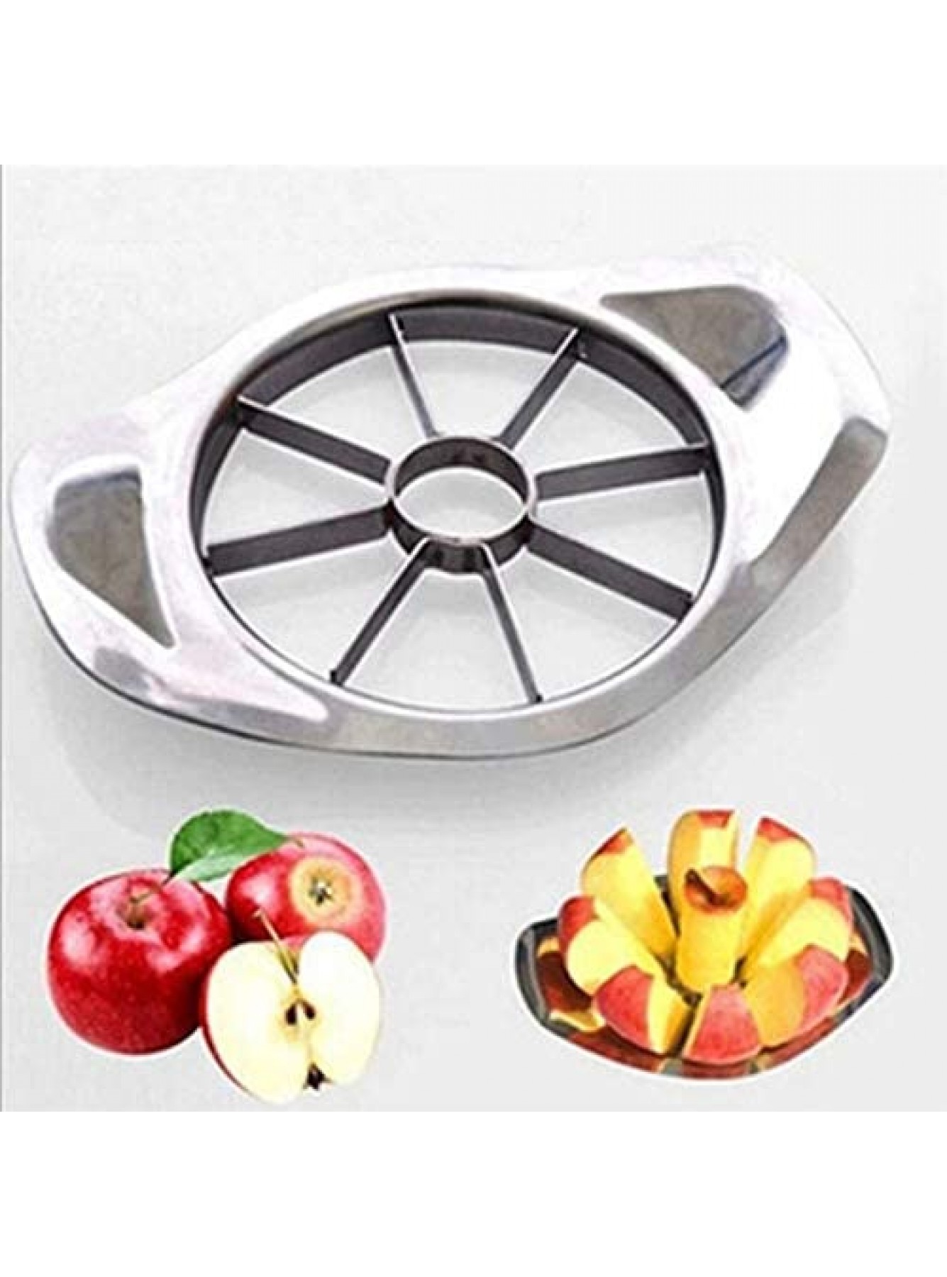 Kitchen Gadgets Stainless Steel Apple Cutter Slicer Vegetable Fruit Tools Kitchen Accessories Slicer Fruit Tools Accessories B087H313YJ
