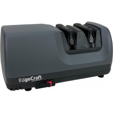 EdgeCraft E315 Electric Knife Sharpeners for 15-Degree Straight and Serrated Knives Diamond Abrasives Precision Angle Control 2-Stage Gray B09K8JYGF1