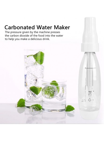 Carbonated Water Maker Portable Soda Water Machine Simple Production Method Small Size Healthy for Restaurant for DIY Soda Drink for Home B09GVWMPKX
