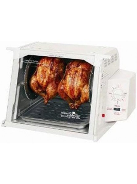 Compact Rotisserie Electric Oven Color: White B0065FZ0NQ