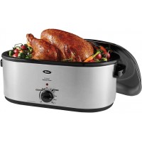 Oster Roaster Oven with Self-Basting Lid | 22 Qt Stainless Steel B00CQLJESK
