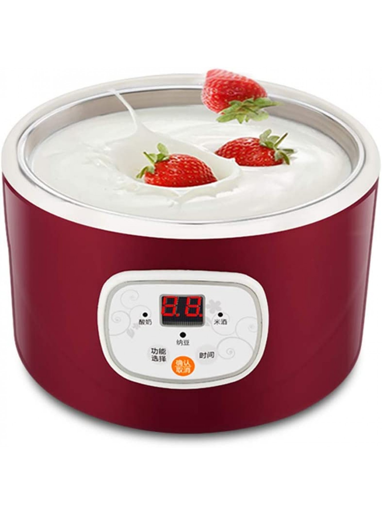 Yogurt Maker Frozen Yogurt Machine Automatic Digital Yogurt Maker With 1L capacity – Electric Easy Yogurt Maker Machine B07KR7713W