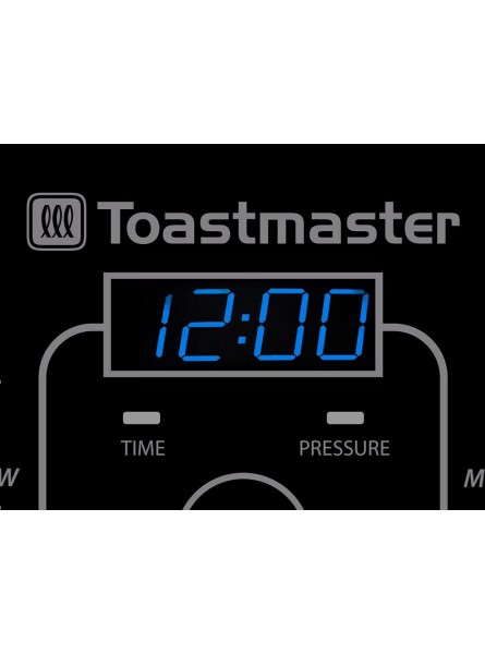 Toastmaster Electric Pressure Cooker 6 Quart Stainless Steel B078NS4TW2