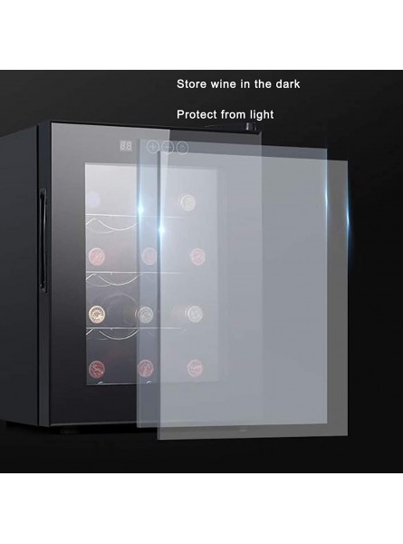 20 Bottle Wine Cellar Dual Zone Freestanding Wine Cooler Refrigerator Silent Shock Absorption Protect from Light Constant Temperature No Fog B08RS1MFXQ