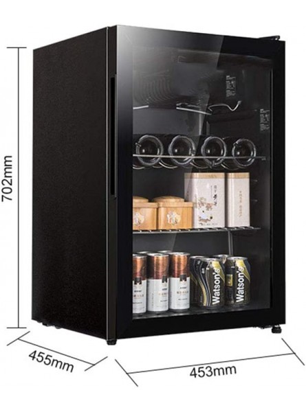 KYEEY Wine Cellar,Wine Fridge Freestanding Wine Cooler 70L Temperature Zones 0-10 °Double Zone Temperature Low Energy A+ Black B08BCLPK33