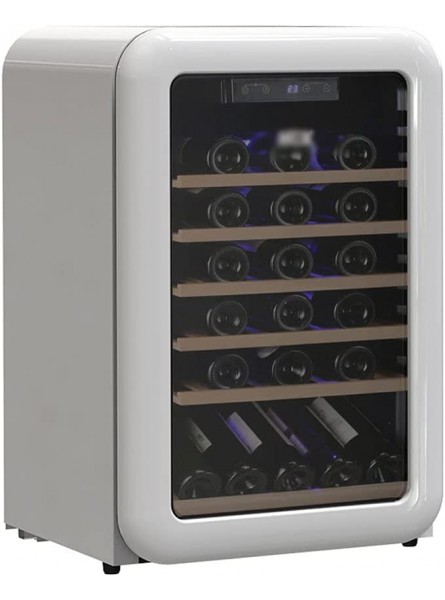SHENXINCI Freestanding Wine Cellars Constant Temperature Wine Cabinet,Small Refrigerator 115 Liters,4℃-22℃ Mini Fridge,6-Layer Imported Beech Wood Shelf 49 Bottles Three-Layer Glass + Low-E Coating B093L8PVLM