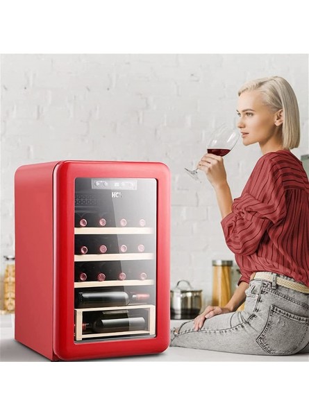 VSDY 20 Bottle Compressor Wine Cooler Refrigerator w Lock | Large Freestanding Wine Cellar | 41f-64f Digital Temperature Control Wine Fridge for Red White Champagne or Sparkling Wine B0B24NQLFL