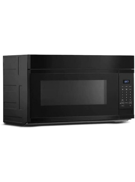 1.7-cu ft Over the Range Microwave Hood Combination Clean up turntable spills by simply putting it in the dishwasher Black B0B28QZV9H