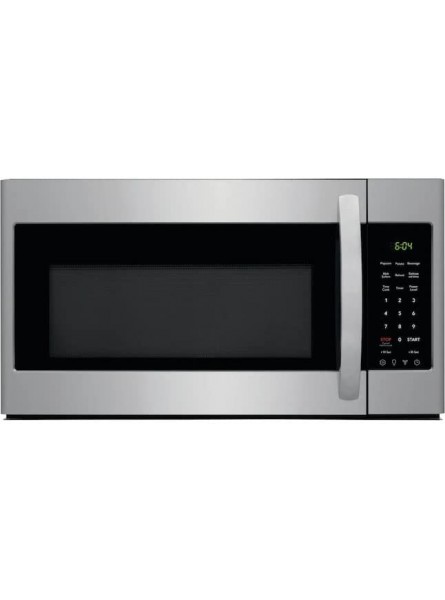 1.8-cu ft 1000-Watt Over-the-Range Microwave Doubles as a hood offering ventilation with two fan speeds EasyCare Stainless Steel B0B27XYSQC