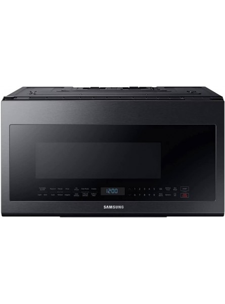 SAMSUNG Black Stainless Steel Over-The-Range Microwave B075STFR1W