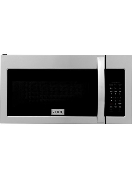 ZLINE Over the Range Convection Microwave Oven in Stainless Steel with Modern Handle and Sensor Cooking B088J9WGJN