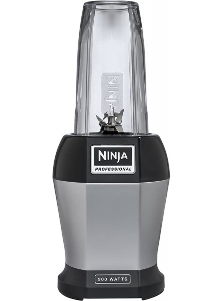 Ninja Nutri Pro Compact Personal Blender with 18 Oz. and 24 Oz. To Go Cups in a Black and Silver Finish B00Y2U1QUM