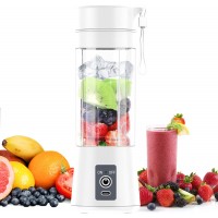 TopAufell Portable Blender,Mini Blender for Shakes and Smoothies,Six Blades in 3D for Superb Mixing,Personal Size Blender with Powerful Motor 2000mAh Rechargeable Battery for Home Travel Office B094Y2J4V5