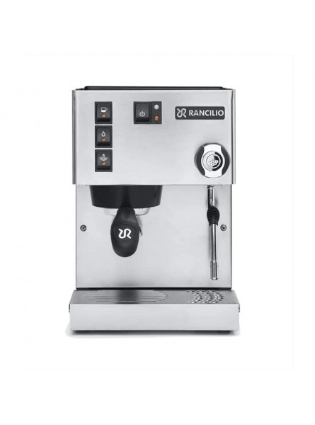 Rancilio Silvia Espresso Machine with Iron Frame and Stainless Steel Side Panels 11.4 by 13.4-Inch Stainless Steel-Updated 2019 Model B084RT95LQ