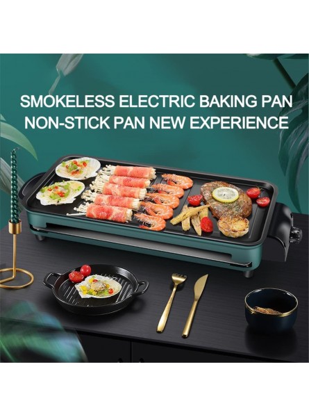 BDYCZ Aluminum Electric Grills Indoor Korean BBQ Grill Smokeless Non-Stick Home Electric Barbeque Kitchen Tools B09ZNPJWYW