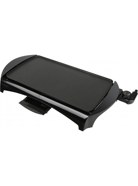 Brentwood Electric Griddle Non-Stick with Drip Pan 10 x 20 Inch Black B07D1DLRDF