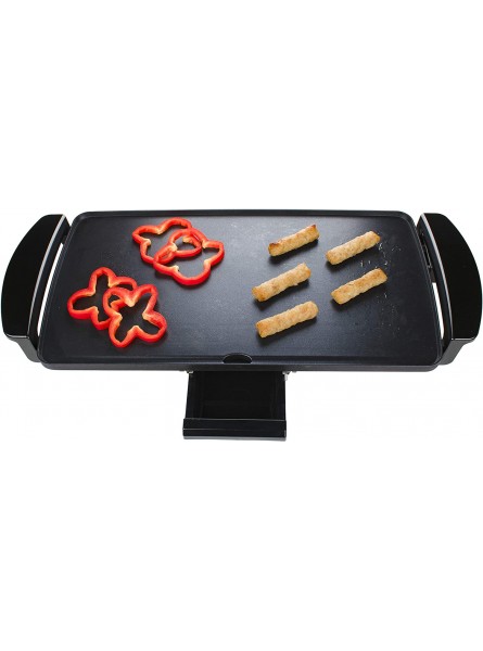 Brentwood Nonstick Electric Griddle with Drip Pan Black One Size TS819 B082352GRL