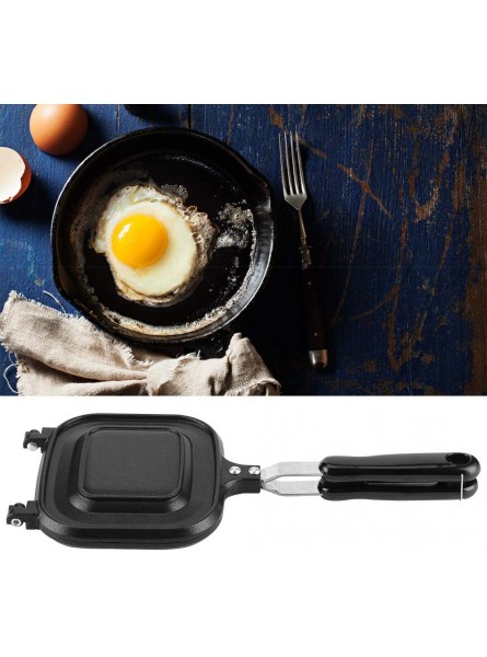 Electric Baking Pan Easy To Clean Fry Pan Breakfast Maker Heat-Proof Design Toaster Smooth for Breakfast for Home B08DK8D37X