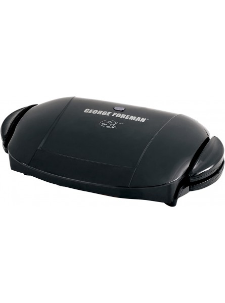 George Foreman 5-Serving Removable Plate Electric Indoor Grill and Panini Press Black GRP0004B B008YS214I