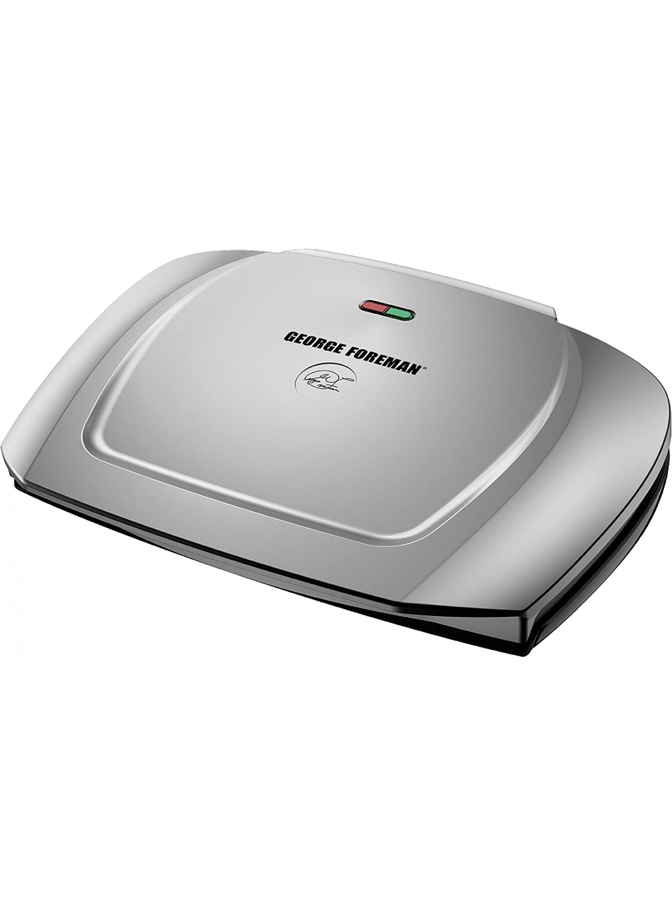 George Foreman 9-Serving Basic Plate Electric Grill and Panini Press 144-Square-Inch Platinum GR2144P B00CI51TO6