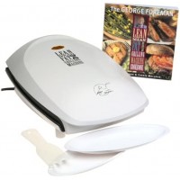 George Foreman GR26CB Family Size Plus Grill with Cookbook White B00005B6Z1