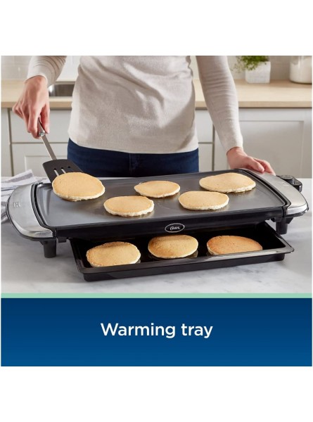Oster DiamondForce 10 x 20 Nonstick Coating Infused with Diamonds Electric Griddle with Warming Tray B098DM2L95